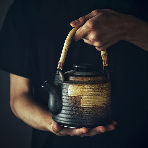 japanese style ceramic teapot - MRSLM