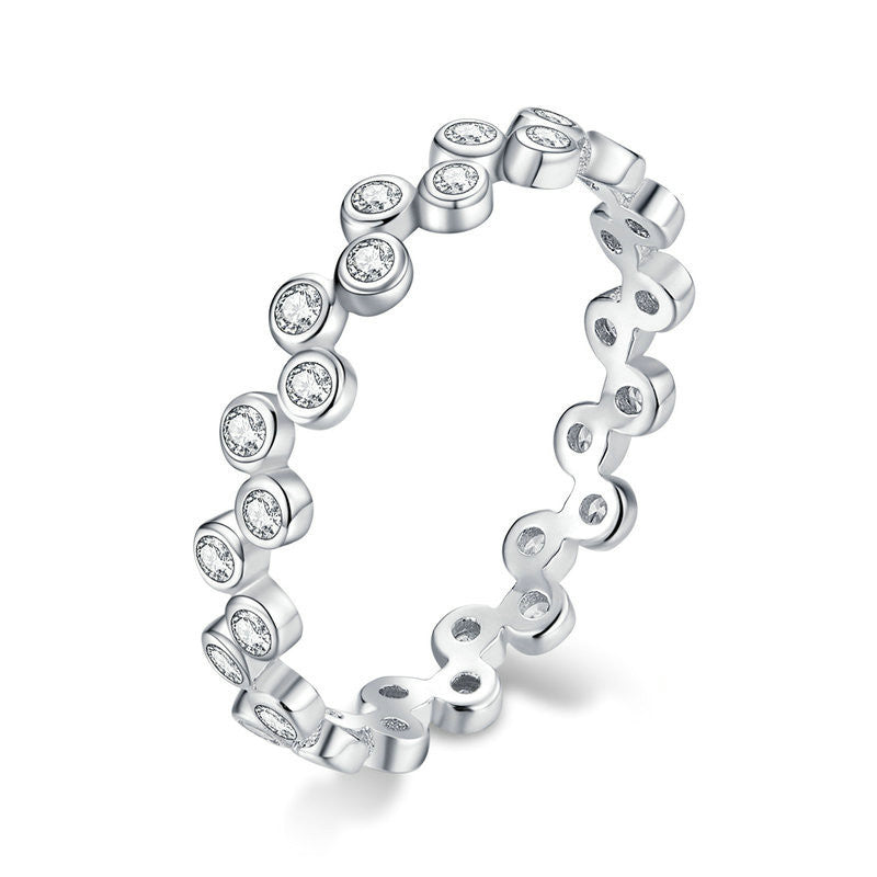 dream bubble silver ring, view 2 - MRSLM