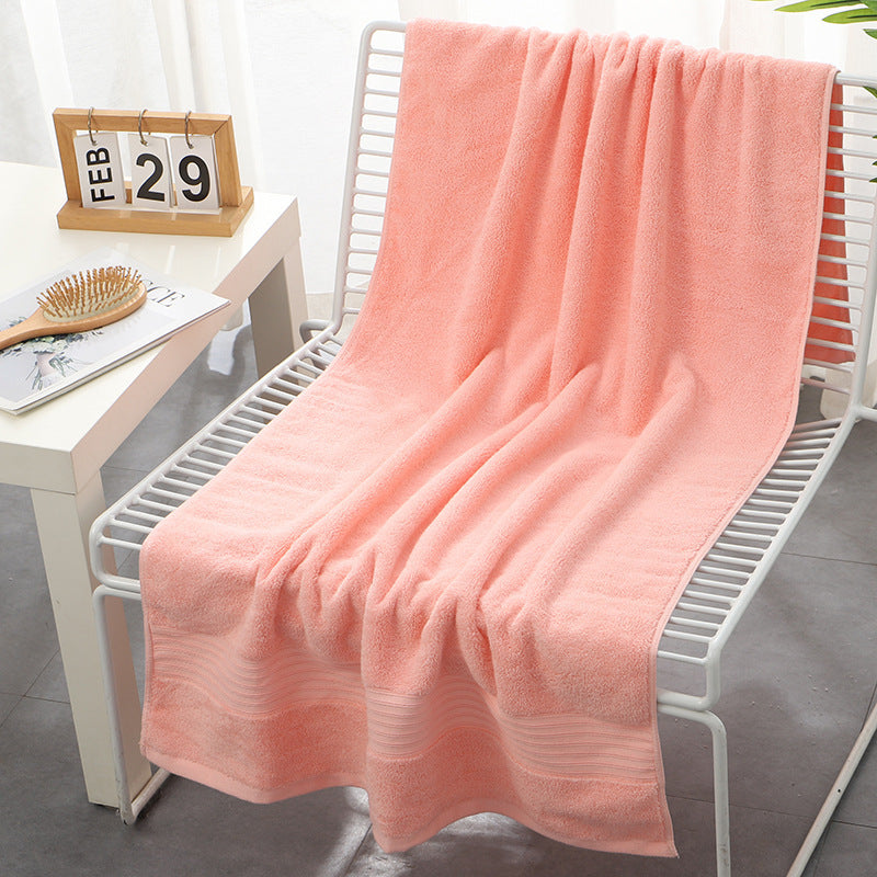 Pure cotton 500g bath towel, view 4 - MRSLM