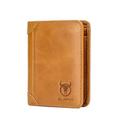 casual men's cowhide wallet, view 7 - MRSLM