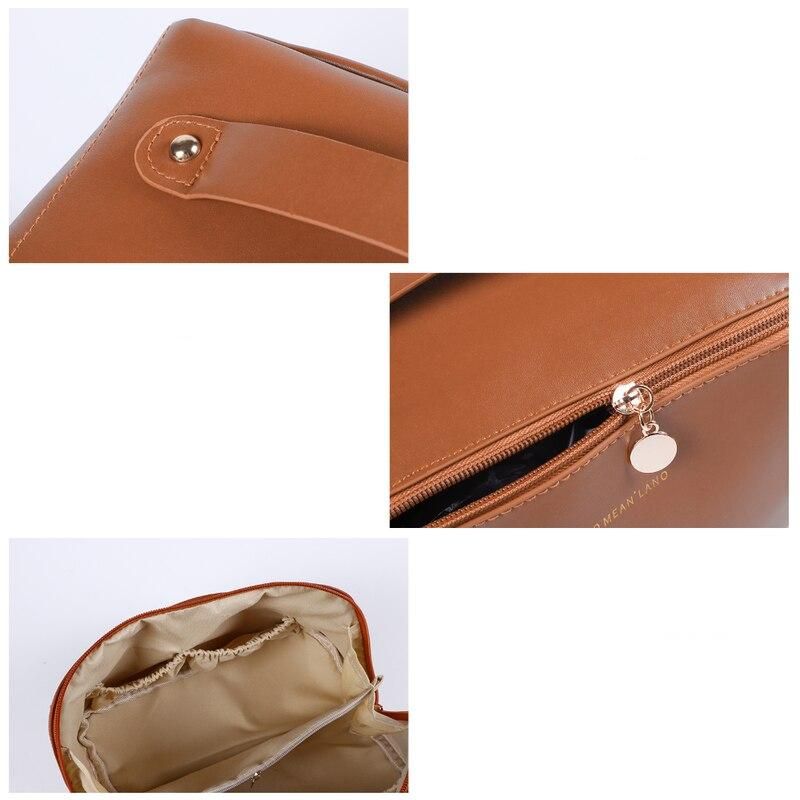 PU leather travel cosmetic bag, view 9 - MRSLM