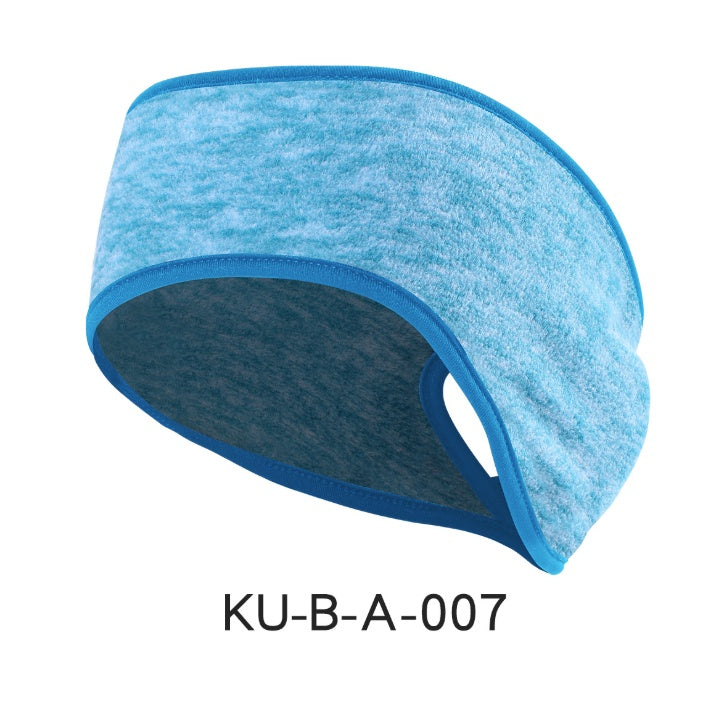 Ponytail ear warmer headband for running, view 10 - MRSLM