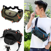 men's waterproof nylon shoulder bag, view 2 - MRSLM
