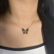 women's simple sterling silver necklace - MRSLM