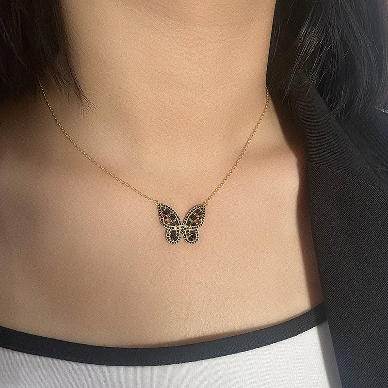 women's simple sterling silver necklace - MRSLM