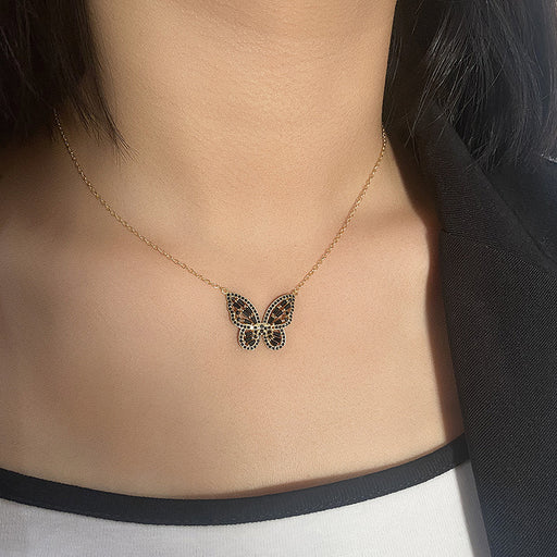 women's simple sterling silver necklace - MRSLM