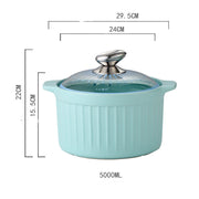 high temperature ceramic casserole, view 11 - MRSLM