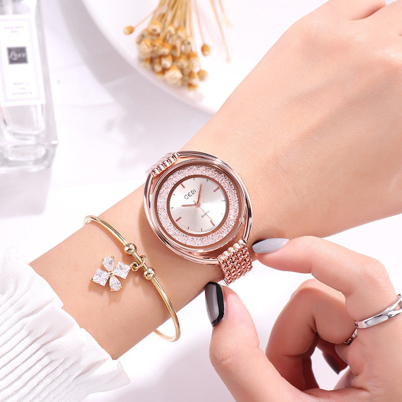 women's diamond quartz watch - MRSLM