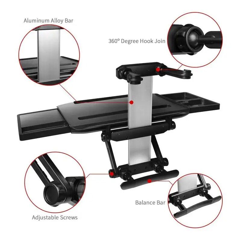 expandable car steering wheel desk, view 8 - MRSLM