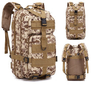 camouflage sports backpack, view 2 - MRSLM