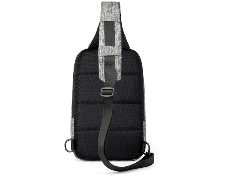 multi-functional oxford chest bag, view 5 - MRSLM
