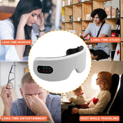 smart eye massager with heat and bluetooth, view 6 - MRSLM