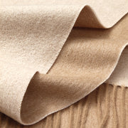 Double-sided wool scarf, shawl and wrap, view 14 - MRSLM