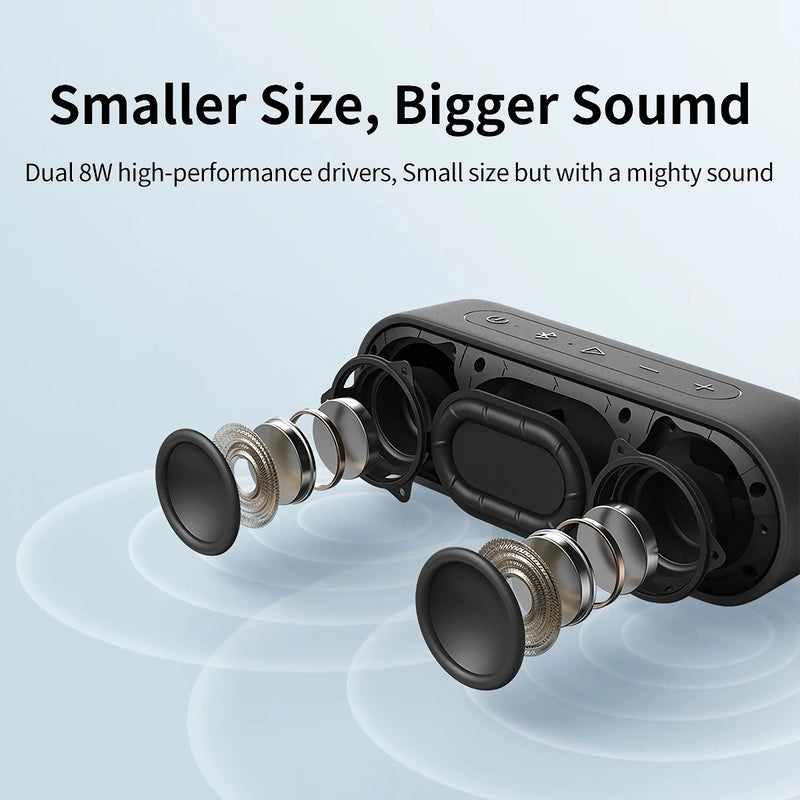 portable bluetooth speaker ipx7, view 4 - MRSLM