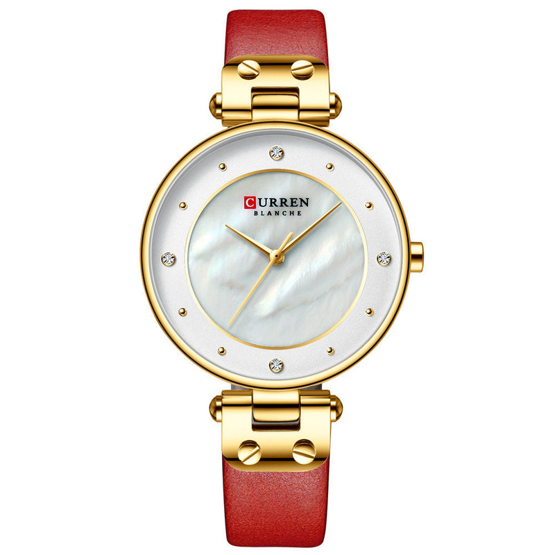 Ladies quartz belt watch, view 6 - MRSLM