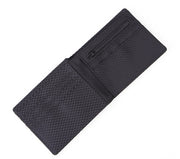 carbon fiber pattern slim wallet, view 3 - MRSLM