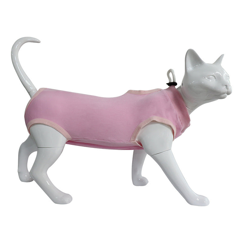 cat and small dog recovery suit, view 4 - MRSLM
