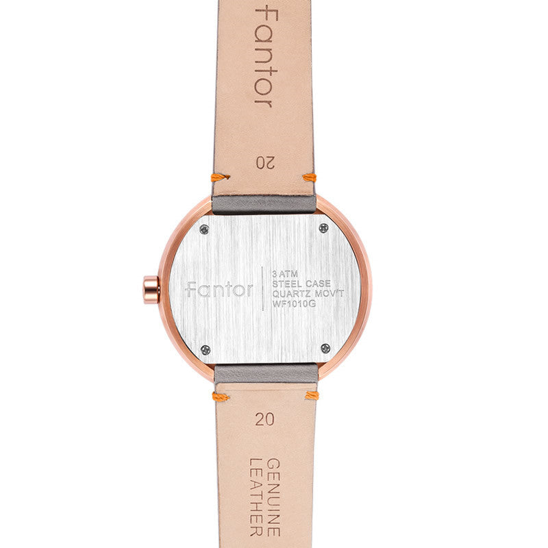 round belt couple watch, view 2 - MRSLM
