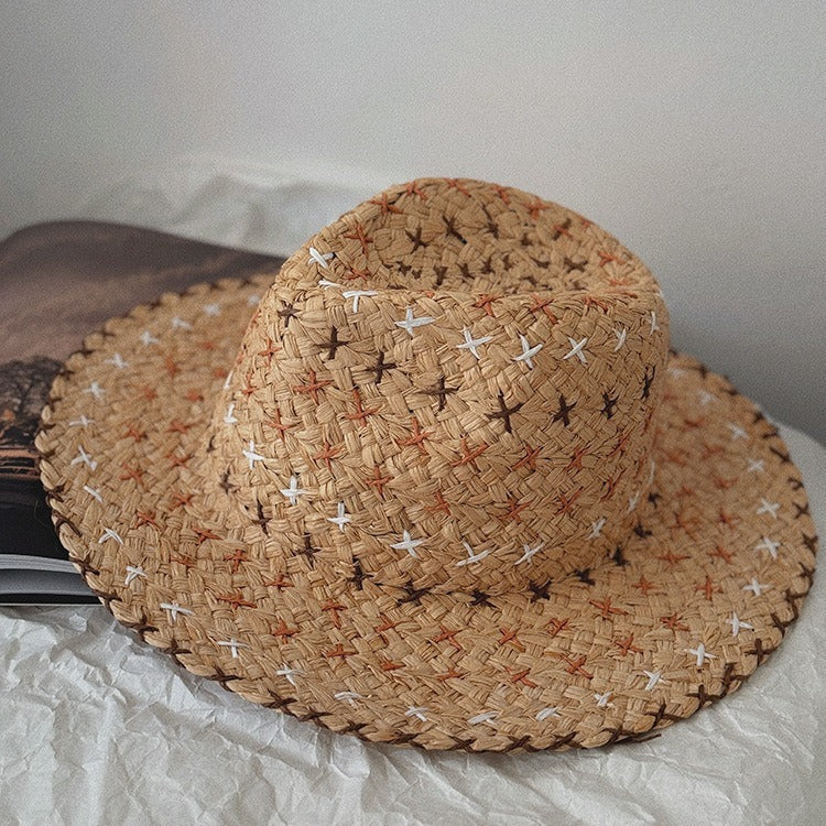 retro western straw hat - MRSLM