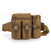 tactical waist bag with water bottle pockets, view 5 - MRSLM