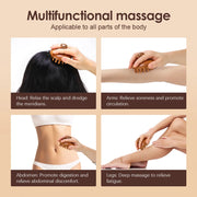 sandalwood scalp massage comb, view 7 - MRSLM