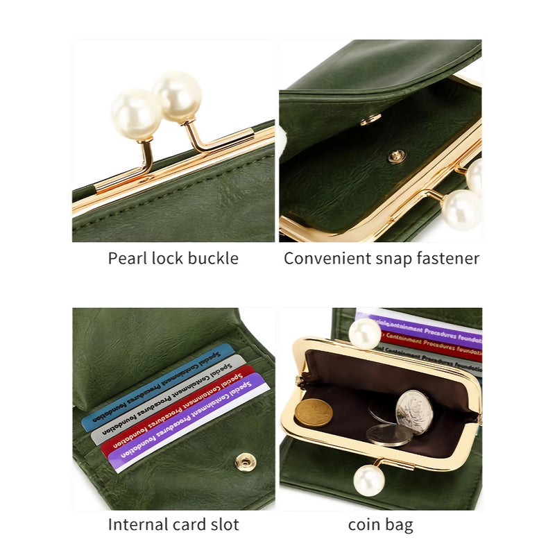 compact retro pearl wallet, view 14 - MRSLM