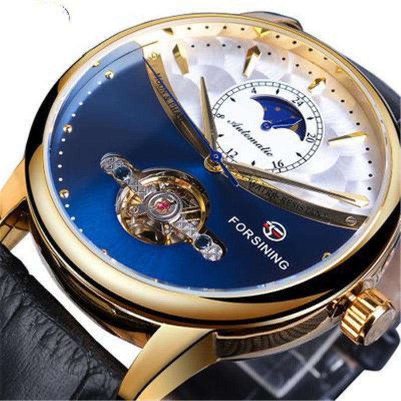 hollow out automatic men's watch, view 2 - MRSLM