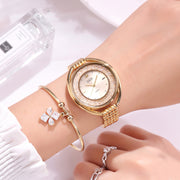 women's diamond quartz watch, view 8 - MRSLM