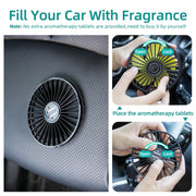 Portable USB car fan cooler, view 6 - MRSLM