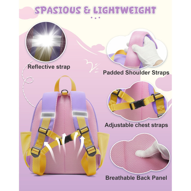 preschool mini backpack for kids, view 5 - MRSLM