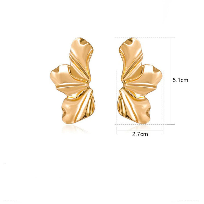 geometric stud earrings, view 11 - MRSLM