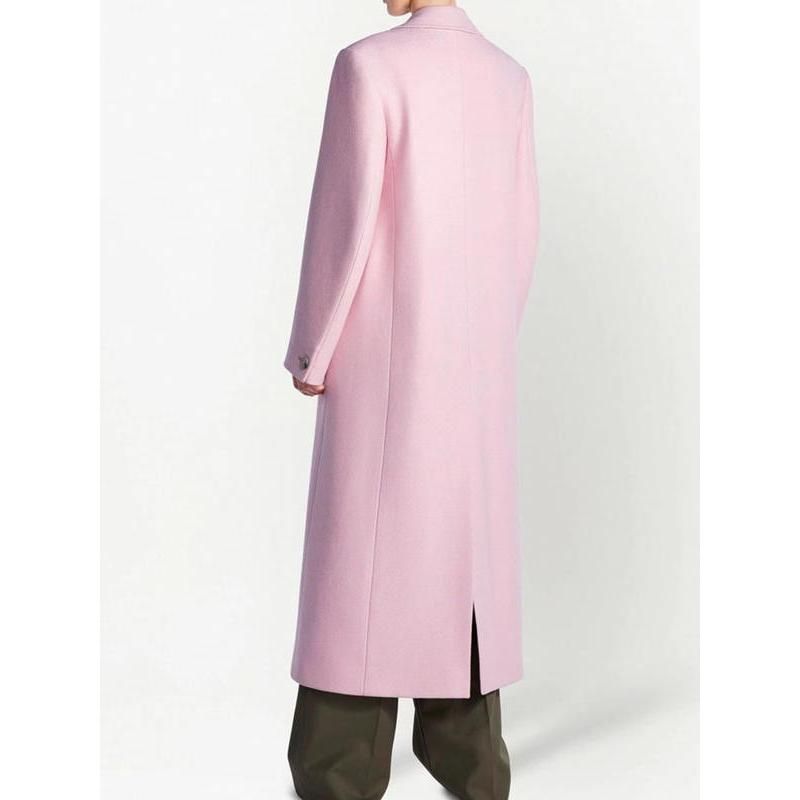 long sleeve single-breasted blazer trench, view 3 - MRSLM
