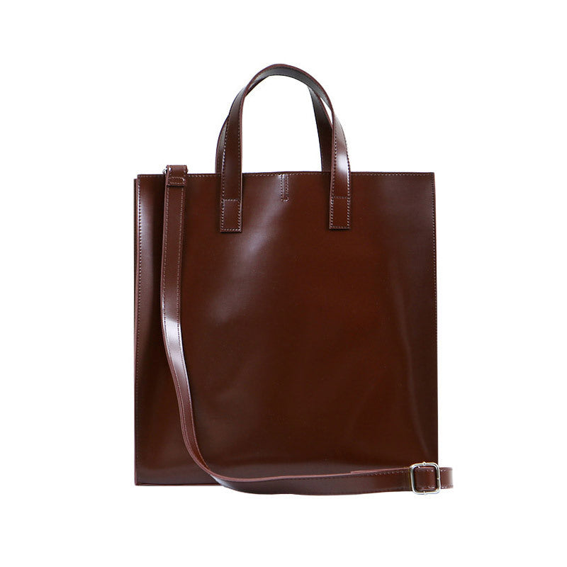 men's PU leather crossbody handbag, view 4 - MRSLM