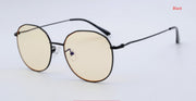 fashionable plastic frame glasses, view 4 - MRSLM