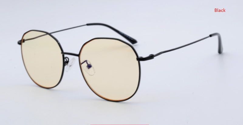 fashionable plastic frame glasses, view 4 - MRSLM
