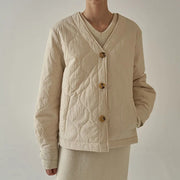 quilted women's winter jacket, view 6 - MRSLM
