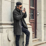 men's plus size padded winter coat, view 9 - MRSLM