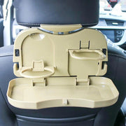 folding car cup holder and storage box, view 6 - MRSLM