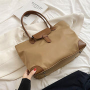 large Oxford cloth commuter tote bag, view 2 - MRSLM