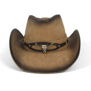 big brim western sun hat, view 3 - MRSLM