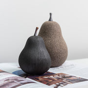 ceramic pear decoration, view 2 - MRSLM
