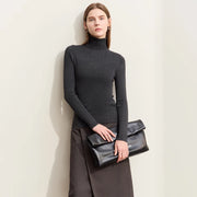 women's turtleneck sweater, view 5 - MRSLM