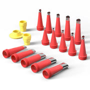 stainless steel caulk nozzle set, view 8 - MRSLM