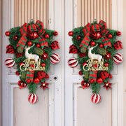 Christmas elk upside down tree garland, view 10 - MRSLM