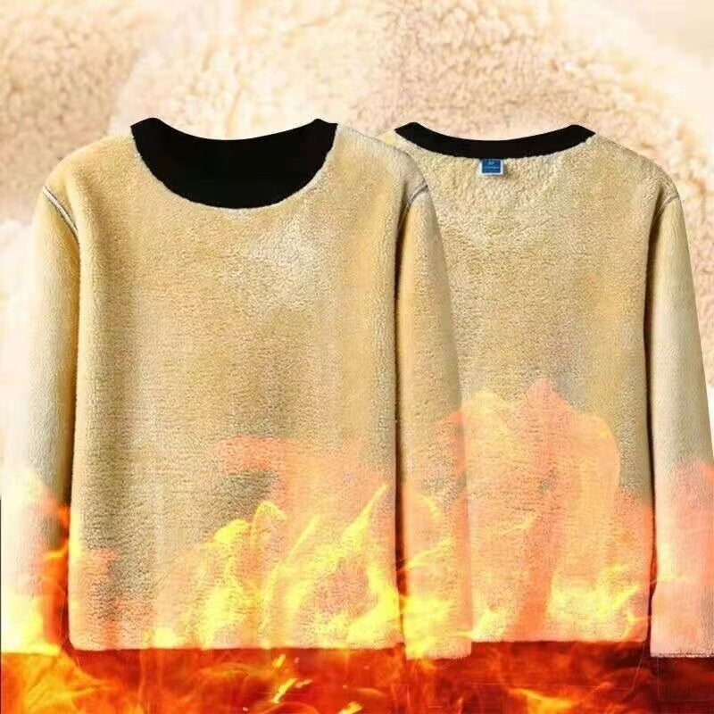 Men's Sweater Warm Berber Fleece-lined Thickened