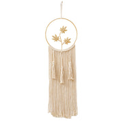 hand-woven tassel tapestry, view 9 - MRSLM