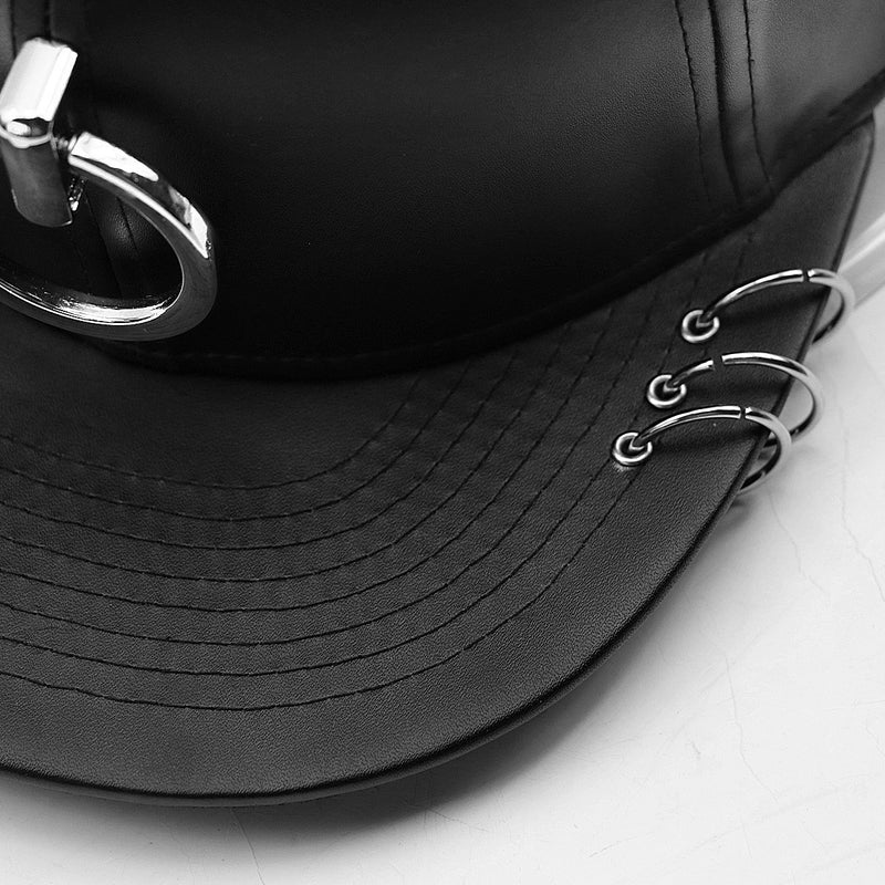 flat-brim hip hop cap, view 7 - MRSLM