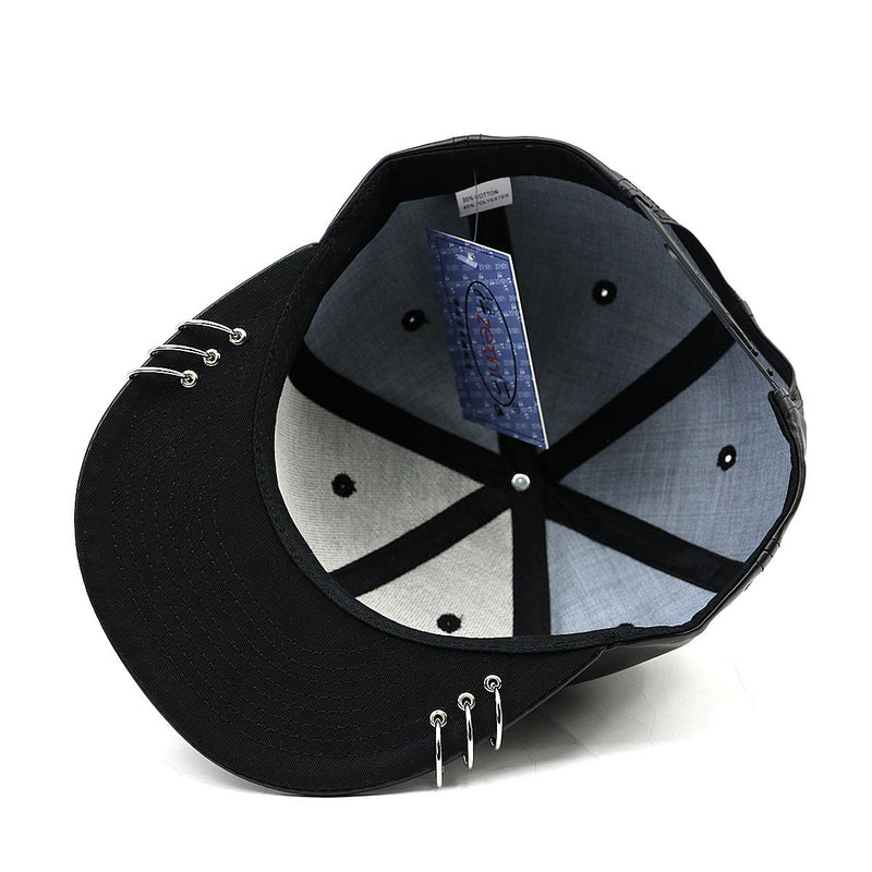 flat-brim hip hop cap, view 9 - MRSLM