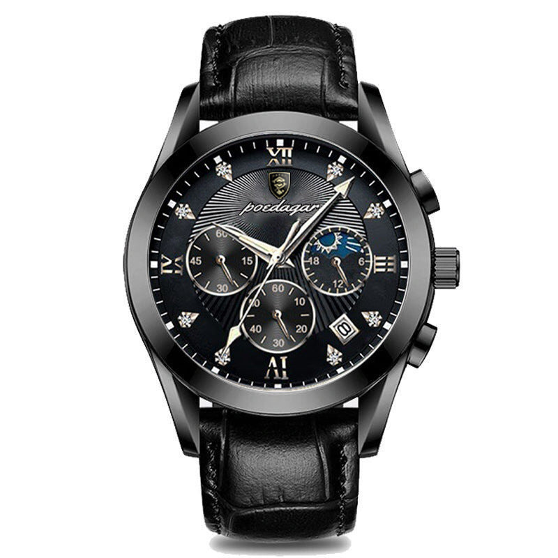 men's luminous quartz watch, view 4 - MRSLM