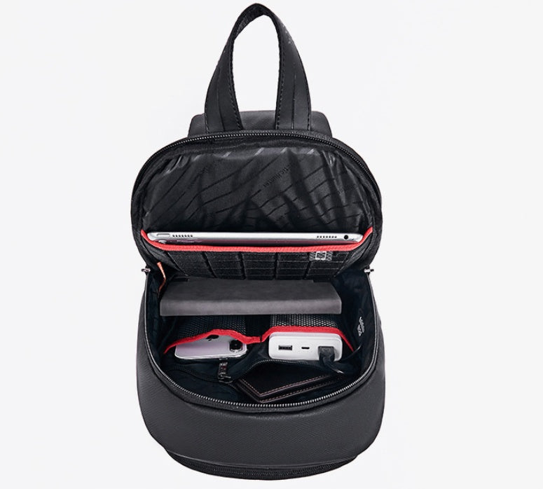 men's chest shoulder messenger bag, view 2 - MRSLM